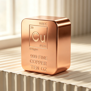 Barra de Cobre Puro de Alta Calidad Premium 99.9% de 10 Oz para Colección y Regalo - Product Image 6