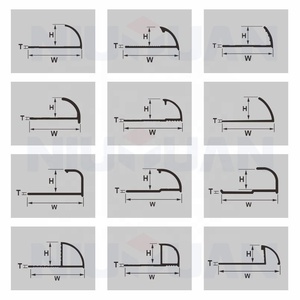 Rifinitura <span class=keywords><strong>quadrante</strong></span> in alluminio con bordo rotondo argento lucido brillante NIUYUAN - Product Image 2