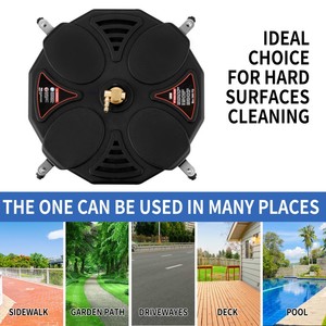 अंडरकैरिज मैनुअल पावर गार्डन के लिए 16 इंच का उच्च दबाव पानी ब्रोम क्लीनर लगाव - Product Image 5