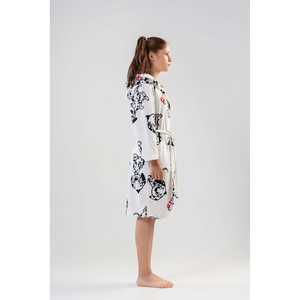 Robe à capuche en polaire pour femmes avec poches, sweats à capuche et sweat-shirts pour filles - Product Image 2