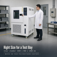 Chambre d'essai climatique haute et basse température pour le vieillissement des modules de batterie et des pièces automobiles HST-HW800D Testeur environnemental climatique