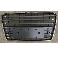 Calandre avant S8 Style ABS, noir brillant/chrome, pour Audi A8/S8 D4 PA (2015-2018) berline