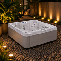 Spa de luxe VIRLUX avec 38 jets et chauffage de 3 kW pour une relaxation extérieure économique