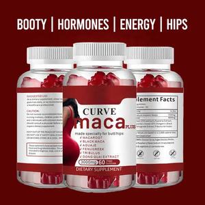 Gomitas MACA Plus para agrandar caderas y glúteos, producto de belleza con efectividad de estiramiento de glúteos - Product Image 5