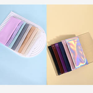 מותאם אישית עור משקפי שמש מקרה לסחוט למעלה רך משקפיים נרתיק משקפיים חפצים תיק - Product Image 3