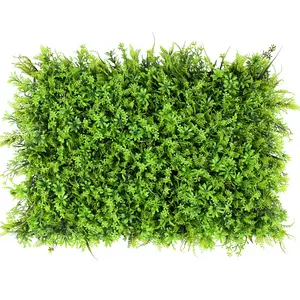 人工芝壁パネルプラスチック緑化植物壁草人工芝壁の背景ホームレストラン屋内装飾