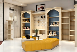 Muebles Personalizados para Tiendas de Mascotas y Accesorios de Exhibición con LED |   Mostradores de Madera para Comercios y Solución de Diseño Interior para Tiendas de Mascotas - Product Image 2