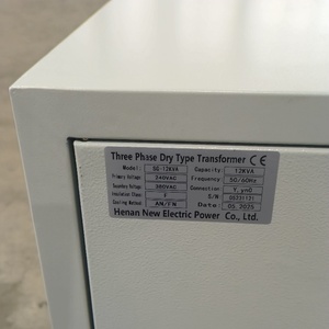หม้อแปลงแยกแบบแห้ง 100KVA 380V เป็น 220V 3 เฟส สำหรับเครื่อง CNC/เลเซอร์ IP55 - Product Image 4