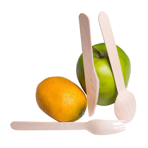 Bán số lượng lớn phân hủy sinh học gỗ ngã ba thân thiện với môi bằng gỗ ngã ba dùng một lần bằng gỗ ngã ba - Product Image 5