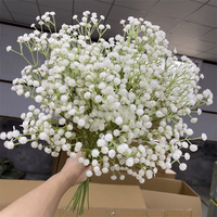 AYOYO OEM Plastik Gypsophila Dekorasi Pernikahan Bunga Baby Breath Bunga Buatan Hari Valentine Paskah Natal
