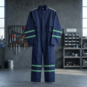Combinaison de travail ignifuge, vêtements de sécurité anti-feu, uniforme de sécurité pour l'industrie pétrolière et gazière, vêtements de travail pour hommes - Product Image 2