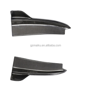 Lame de pare-choc arrière en fibre de carbone, protection du véhicule, <span class=keywords><strong>Mercedes</strong></span> classe <span class=keywords><strong>C</strong></span> 2015 — 2021 W205 C63 C200L C260 - Product Image 4