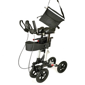 Andador portátil para antebrazo con ruedas <span class=keywords><strong>de</strong></span> 12 pulgadas con almohadilla <span class=keywords><strong>de</strong></span> PU, reposabrazos, equipo <span class=keywords><strong>de</strong></span> <span class=keywords><strong>cuidado</strong></span> <span class=keywords><strong>de</strong></span> la salud para <span class=keywords><strong>personas</strong></span> <span class=keywords><strong>mayores</strong></span> - Product Image 5