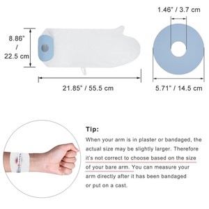 Main de couverture en fonte imperméable de haute qualité pour les pansements de protection des plaies de douche garder les bandages et les pansements au sec - Product Image 4