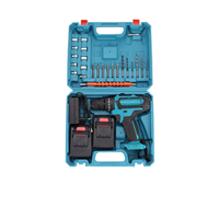 Perceuse à percussion sans fil haute puissance 600W, couple maximal 80Nm, vitesse variable, batterie 2.0AH, garantie OEM 1 an, construction robuste