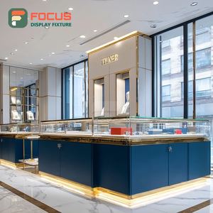 Sistema de Exhibición de Joyería de Lujo, Vitrina de Vidrio Templado para Tiendas de Marca - Product Image 5