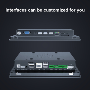 คอมพิวเตอร์อุตสาหกรรมแบบ All-in-One สำหรับติดผนัง พร้อมหน้าจอสัมผัส LCD HMI ขนาด 7 นิ้ว, j6412/8g, 128g ขายส่ง - Product Image 2