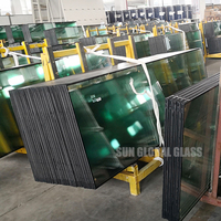 Verre isolé trempé 5 MM + 12 A + 5 MM Low E pour fenêtres et portes