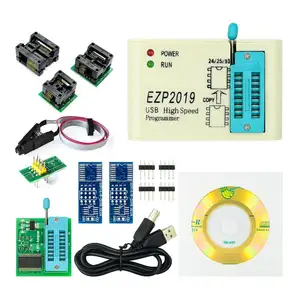 Phiên Bản Mới Nhất EZP2019 Tốc Độ Cao USB Programmer SPI Support24 25 93 EEPROM 25 Flash BIOS Chip + 5 Ổ Cắm