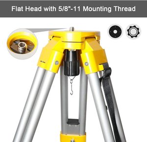 <span class=keywords><strong>Huepar</strong></span> — trépied télescopique M3Y, niveau optique automatique, Laser rotatif, trépied télescopique à tête plate en aluminium - Product Image 2