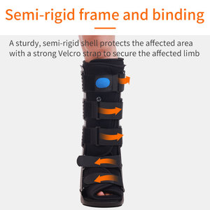 Supporto Medico per Caviglia con Sistema di Fissaggio per Rotura del Tendine d'Achille, Scarpe da Camminata Assistite ad Aria - Product Image 5