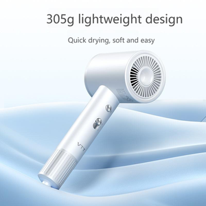 Nouveau Souffleur d'air haute vitesse avec affichage numérique de la température, ioniseur domestique, haute puissance, protection contre la température constante - Product Image 5