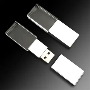 화이트 크리스탈 Pendrive 무료 사용자 정의 로고 U 디스크 2GB 4GB 8GB 16GB 32GB 웨딩 선물 소녀 자동차 프로모션 64GB 128GB