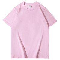 T-shirt pour homme en coton 100% avec broderie personnalisée, col rond, manches courtes, coupe classique, streetwear décontracté