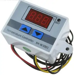 XH-W3001 controlador de temperatura para incubadora, interruptor de calefacción de refrigeración, termostato, Control Digital de temperatura, 12V/24V/220v