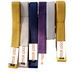 <strong>2026</strong> Trendy Karate Judo Kung Fu Kendo Taekwondo Training Competition| Cotton-<strong>made</strong> <strong>Belt</strong> 4cm Width Grappling | Multiple Color - Product Image 3