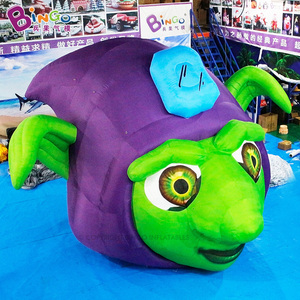 Monstruo Verde Animatrónico Inflable para Halloween Decoración Gigante para Exteriores Cazafantasmas Inflable de Halloween - Product Image 4