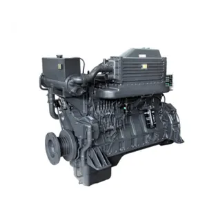 CC refrigerado por agua negro turbocompresor buen rendimiento tipo completo marina del motor diesel para barco