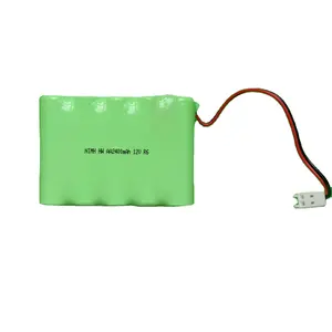 Batteria personalizzata 12V AA 2400mAh ni-mh/NiMH batteria ricaricabile ni-mh AA con connettore Standard per utensili elettrici