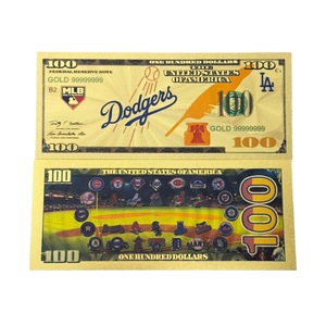Billet de banque LOGO Baseball Américain 2026 plaqué or 24 carats pour cadeaux - Product Image 5