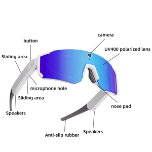 Gafas Inteligentes para Ciclismo SNT SOLIS AI 2026 para Hombre, Cámara de 8MP, ChatGPT, Lentes Polarizadas, Gafas de Sol Inteligentes para Deportes al Aire Libre - Product Image 2