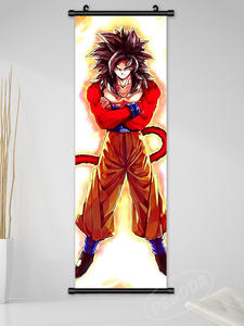 Affiche <span class=keywords><strong>Dragon</strong></span> <span class=keywords><strong>Ball</strong></span> Z en tissu, style néon, impression HD, 25*75CM, nouvelle - Product Image 4