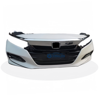 Componentes delanteros para automóviles más vendidos para Honda Accord: parachoques completo con parrilla, ventilador del radiador, faros delanteros y luces antiniebla, kit de carrocería