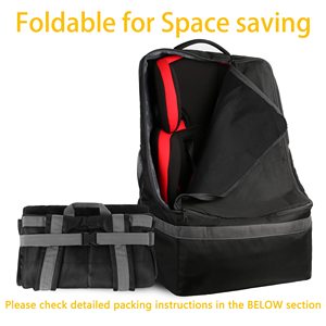 Housse de voyage pour siège de voiture Sac à dos avec bandoulières Grand sac de contrôle pour sièges de voiture et voyage pour bébé Essentiel - Product Image 4