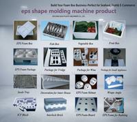 Machine de moulage de formes en mousse EPS haute efficacité Guiju, machine de moulage sous vide automatique, machine de fabrication de boîtes en polystyrène EPS