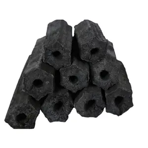 Wholesale high quality restaurant grade bbq charcoal machine made sawdust bbq charcoal price per ton of charcoal