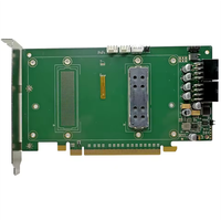 Baru Asli untuk Kartu Grafis NVIDIA V100 SXM2 Kartu Adaptor GPU SXM2 ke Kartu Ekspansi PCIe X16 Pengiriman Cepat