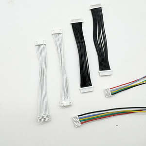 Кабельная сборка с разъемами <span class=keywords><strong>JST</strong></span> SHR-04V-S-B на заказ, с ПВХ-изоляцией, экранированной лентой и перемычками, кабельные соединители на заказ - Product Image 2