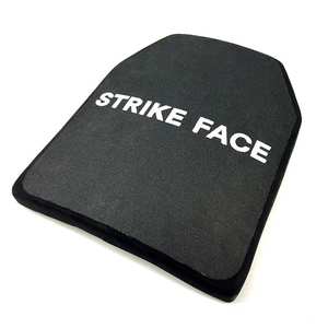 لوح حماية سيراميك وبولي إيثيلين للسترة التكتيكية مقاس 10×12 للاستخدام الخارجي قابل للتخصيص حسب الحجم والشعار - Product Image 6