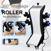 Appareil de massage amincissant à 4 poignées et rotation 360° pour le remodelage corporel et le drainage lymphatique – Équipement de beauté pour salon et spa