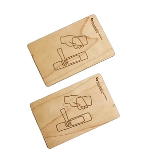 Mã QR có thể in sinh thái thân thiện NFC thông minh gỗ thẻ kinh doanh 213 bằng gỗ RFID thẻ chìa khóa cho khách sạn - Product Image 2