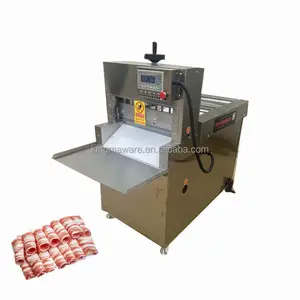 Lowest prices best Commercial 4 roller Meat Cutting Machine Mutton Beef Roll Slicer cutter in stock