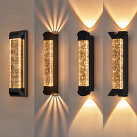 Projecteur LED mural étanche pour extérieur, éclairage haut et bas, pour façades de bâtiments résidentiels et commerciaux