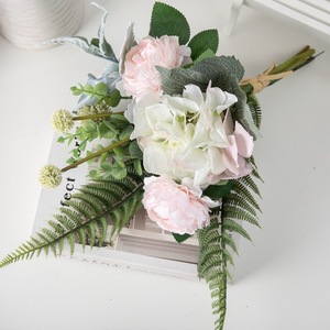 Bouquet de roses artificielles Frandole CF01073, décoration d'intérieur, arrangement de fleurs pour mariage - Product Image 3