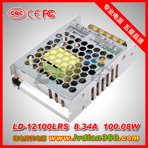 Lrs สวิตชิ่งพาวเวอร์ซัพพลาย 12V 8A ได้รับการรับรองมาตรฐาน Cqc หลายเอาต์พุตสำหรับอุปกรณ์ตรวจสอบ - Product Image 5