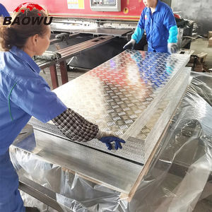 Tôle en alliage d'aluminium de haute qualité de 0,5 mm à 60 mm d'épaisseur En <span class=keywords><strong>Aw</strong></span> 6082 6063 6061 T6 5052 5083 <span class=keywords><strong>5754</strong></span> - Product Image 5